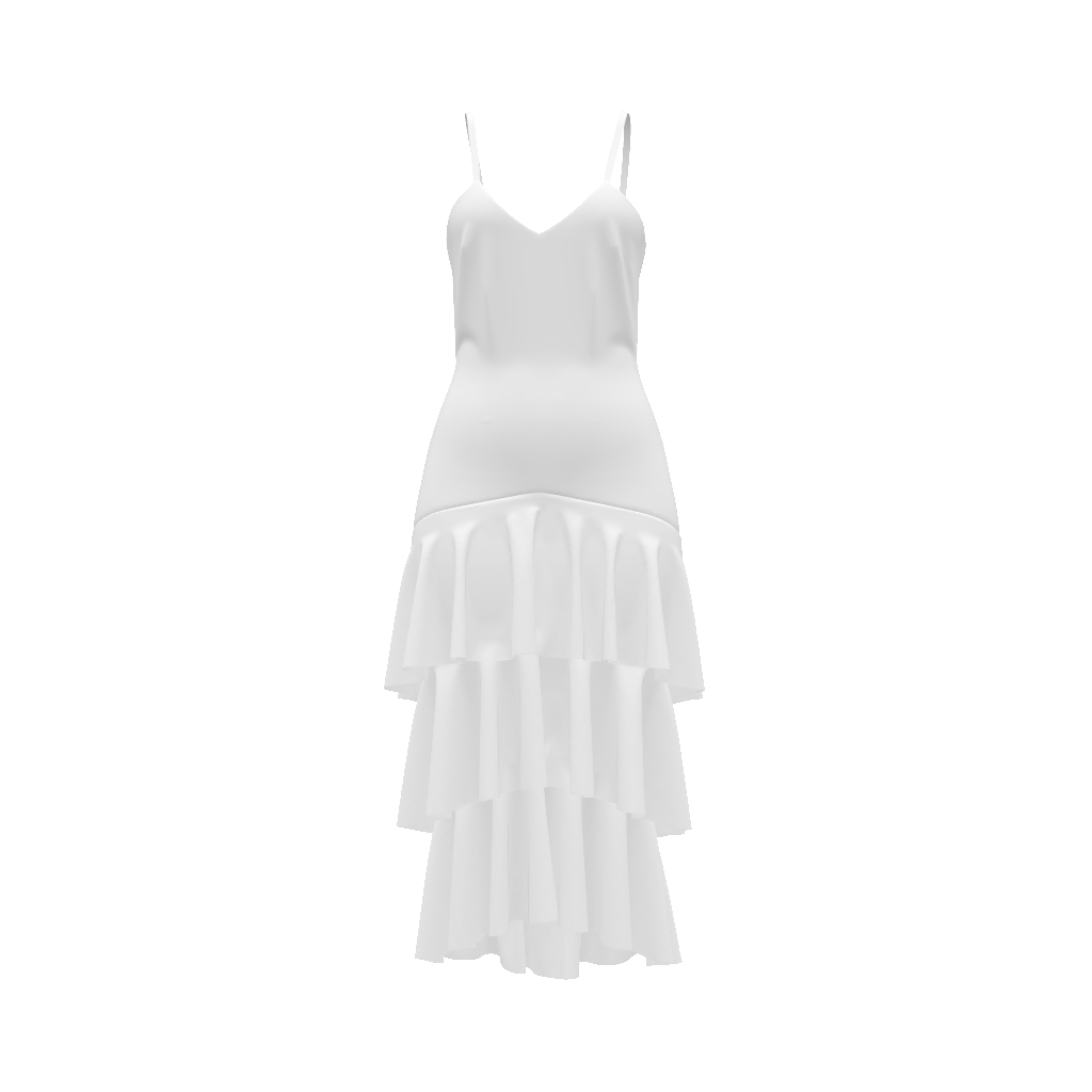 MDF209 The Water Lily Dress garment template
