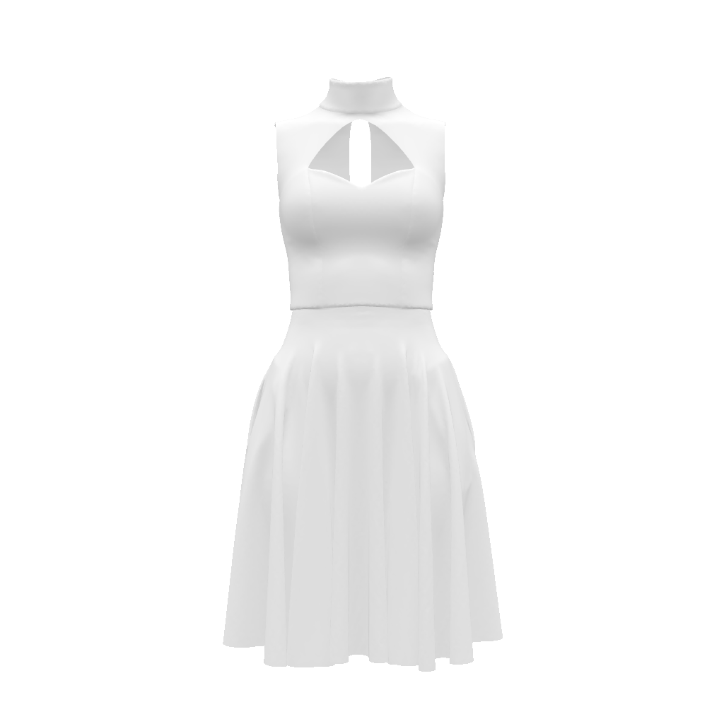 MDF007 The Cosmos Dress garment template